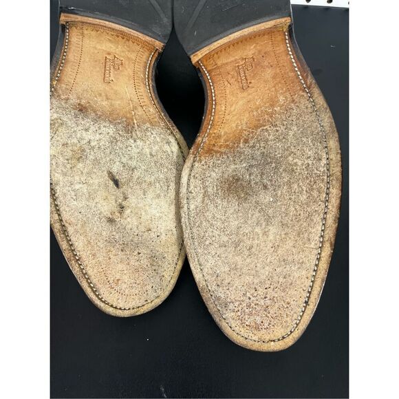 Allen Edmonds Hillcrest Leather Blucher Bicycle Toe Dress Shoe size 10 main image 5